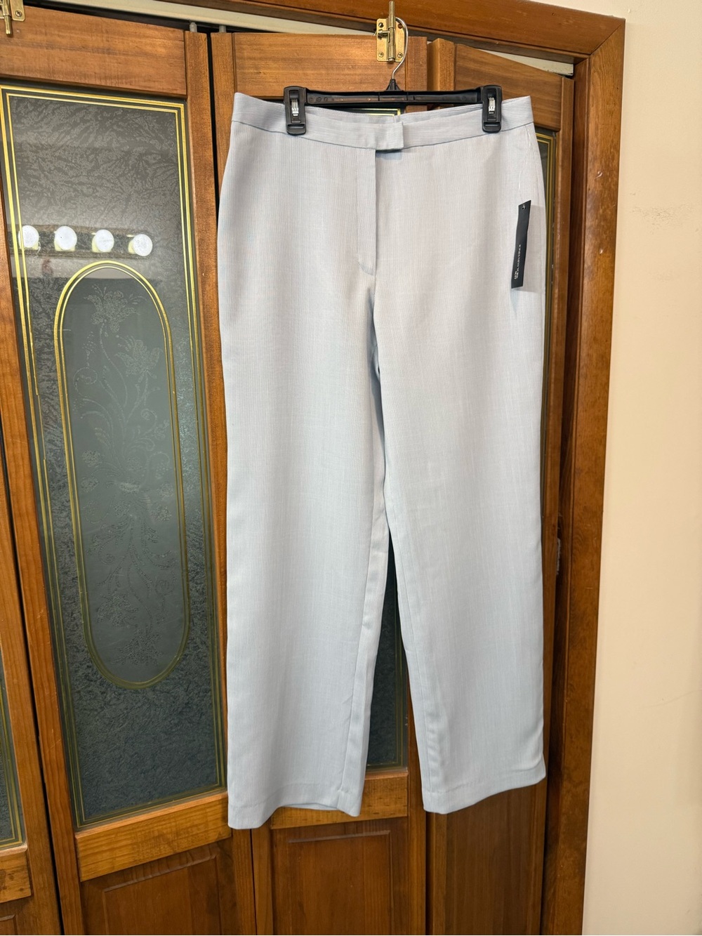 Light Blue Straight Leg Dress Pants Jones NY, BRAND NEW